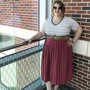 Vintage Mauve Skirt